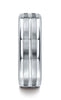 Benchmark-14K-White-Gold-7mm-Comfort-Fit-Satin-Finished-Center-Cut-Four-Sided-Carved-Design-Band-Sz-4.5--EURECF5718014KW04.5