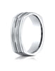 Benchmark-14K-White-Gold-7mm-Comfort-Fit-Satin-Finished-Center-Cut-Four-Sided-Carved-Design-Band--Size-4--EURECF5718014KW04