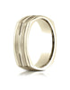 Benchmark-14K-Yellow-Gold-7mm-Comfort-Fit-Satin-Finished-Center-Cut-Four-Sided-Carved-Design-Band--Sz-4--EURECF5718014KY04