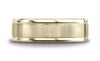 Benchmark-14K-Yellow-Gold-7mm-Comfort-Fit-Satin-Finished-Four-Sided-Carved-Design-Wedding-Band--Size-4.25--EURECF7702S14KY04.25