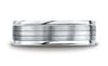 Benchmark-14K-White-Gold-7mm-Comfort-Fit-Parallel-Center-Cuts-Four-Sided-Carved-Design-Band--Size-4.25--EURECF7733414KW04.25