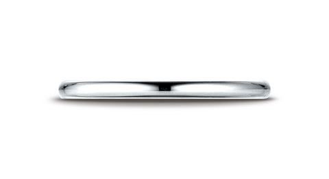 Benchmark-14K-White-Gold-2mm-Slightly-Domed-Standard-Comfort-Fit-Wedding-Band-Ring--Size-4.25--LCF12014KW04.25