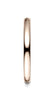 Benchmark-14K-Rose-Gold-2.5mm-Slightly-Domed-Standard-Comfort-Fit-Wedding-Band-Ring--Size-4.5--LCF12514KR04.5