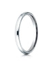 Benchmark-14K-White-Gold-2.5mm-Slightly-Domed-Standard-Comfort-Fit-Wedding-Band-Ring--Size-4--LCF12514KW04