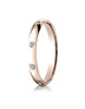 Benchmark-14K-Rose-Gold-3mm-Comfort-Fit-Burnish-Set-8-Stone-Diamond-Eternity-Wedding-Band--.16Ct--Sz-4--LCF130D14KR04