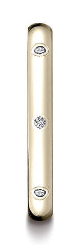 Benchmark-18K-Yellow-Gold-3mm-Comfort-Fit-Burnish-Set-8-Stone-Diamond-Eternity-Band--.16Ct--Size-4.5--LCF130D18KY04.5