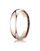 Benchmark-14K-Rose-Gold-5mm-Slightly-Domed-Standard-Comfort-Fit-Wedding-Band-Ring--Size-4--LCF15014KR04
