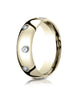 Benchmark-18K-Yellow-Gold-6mm-Comfort-Fit-Burnish-Set-8-Stone-Diamond-Eternity-Wedding-Band--.32Ct.--4--LCF160D18KY04