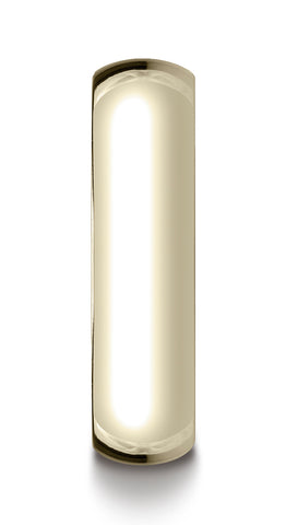 Benchmark-10K-Yellow-Gold-6mm-Slightly-Domed-Standard-Comfort-Fit-Wedding-Band-Ring--Size-4.5--LCF16010KY04.5