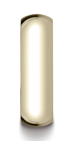 Benchmark-14K-Yellow-Gold-7mm-Slightly-Domed-Standard-Comfort-Fit-Wedding-Band-Ring--Size-4.5--LCF17014KY04.5