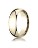 Benchmark-10K-Yellow-Gold-7mm-Slightly-Domed-Standard-Comfort-Fit-Wedding-Band-Ring--Size-4--LCF17010KY04