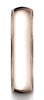 Benchmark-14K-Rose-Gold-6mm-Slightly-Domed-Standard-Comfort-Fit-Wedding-Ring-with-Milgrain--Size-4.5--LCF36014KR04.5
