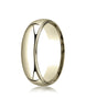 Benchmark-10K-Yellow-Gold-6mm-Slightly-Domed-Standard-Comfort-Fit-Wedding-Ring-with-Milgrain--Size-4--LCF36010KY04