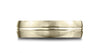 Benchmark-14k-Yellow-Gold-6.5mm-Comfort-Fit-Satin-Finished--Center-Cut-Carved-Design-Band--Size-4.5--LCF56541114KY04.5