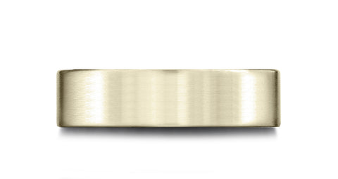 Benchmark-14k-Yellow-Gold-6.5mm-Comfort-Fit-Satin-Finished-Carved-Design-Band--Size-4.5--LCF66542014KY04.5