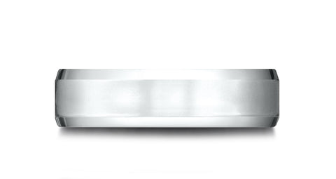 Benchmark-14k-White-Gold-6.5mm-Comfort-Fit-High-Polished-Carved-Design-Band--Size-4.5--LCF66542614KW04.5