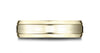 Benchmark-14k-Yellow-Gold-6.5mm-Comfort-Fit-High-Polished-Carved-Design-Band--Size-4.5--LCF66542614KY04.5