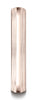 Benchmark-14K-Rose-Gold-4mm-Slightly-Domed-Standard-Comfort-Fit-Wedding-Band-w/-Double-Milgrain--Sz-4.5--LCFD34014KR04.5
