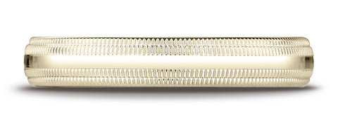 Benchmark-10K-Yellow-Gold-4mm-Slightly-Domed-Standard-Comfort-Fit-Wedding-Band-w/-Double-Milgrain--Sz-4.25--LCFD34010KY04.25