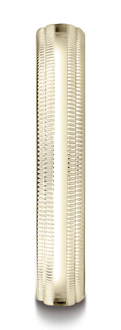 Benchmark-14K-Yellow-Gold-4mm-Slightly-Domed-Standard-Comfort-Fit-Band-with-Double-Milgrain--Size-4.5--LCFD34014KY04.5