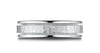 Benchmark-14k-White-Gold-6.5mm-Comfort-Fit-Hammered-Center--Round-Edge-Carved-Design-Band--Size-4.5--LCF156530914KW04.5