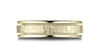 Benchmark-14K-yellow-Gold-6.5mm-Comfort-Fit-Hammered-Center--Round-Edge-Carved-Design-Band--Size-4.5--LCF156530914KY04.5