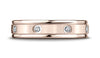 Benchmark-14K-Rose-Gold-4mm-Comfort-Fit-Burnish-Set-8-Stone-Diamond-Eternity-Wedding-Band--.16Ct--Sz-4.25--RECF51414014KR04.25