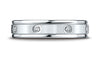 Benchmark-Platinum-4mm-Comfort-Fit-Burnish-Set-8-Stone-Diamond-Eternity-Wedding-Ring--.16Ct--Size-4.25--RECF514140PT04.25