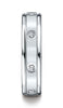 Benchmark-Palladium-4mm-Comfort-Fit-Burnish-Set-8-Stone-Diamond-Eternity-Wedding-Band--.16Ct--Size-4.5--RECF514140PD04.5