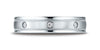 Benchmark-Palladium-4mm-Comfort-Fit-Burnish-Set-8-Stone-Diamond-Eternity-Band-w/-Milgrain--.16Ct--Sz-4.25--RECF514141PD04.25