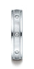 Benchmark-18K-White-Gold-4mm-Comfort-Fit-Burnish-Set-8-Diamond-Eternity-Band-w/-Milgrain--.16Ct--Size4.5--RECF51414118KW04.5