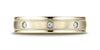Benchmark-14K-Yellow-Gold-4mm-Comfort-Fit-Burnish-Set-8-Diamond-Eternity-Band-w/-Milgrain--.16Ct--Size-4.25--RECF51414114KY04.25