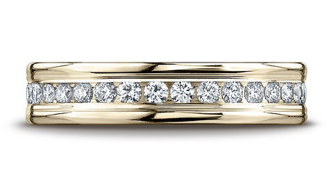 Benchmark-14K-Yellow-Gold-4mm-Comfort-Fit-Channel-Set-Diamond-Eternity-Wedding-Band-Ring.--Size-4.25--RECF51450614KY04.25