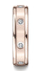 Benchmark-14K-Rose-Gold-6mm-Comfort-Fit-Burnish-Set-8-Stone-Diamond-Eternity-Wedding-Band--.32Ct--Sz-4.5--RECF51614014KR04.5