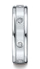 Benchmark-14K-White-Gold-6mm-Comfort-Fit-Burnish-Set-8-Stone-Diamond-Eternity-Wedding-Band--.32Ct--4.5--RECF51614014KW04.5