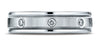 Benchmark-14K-White-Gold-6mm-Comfort-Fit-Burnish-Set-8-Diamond-Eternity-Band-w/-Milgrain--.32Ct--Size-4.25--RECF51614114KW04.25