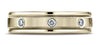 Benchmark-14K-Yellow-Gold-6mm-Comfort-Fit-Burnish-Set-8-Diamond-Eternity-Band-w/-Milgrain--.32Ct--Size-4.25--RECF51614114KY04.25