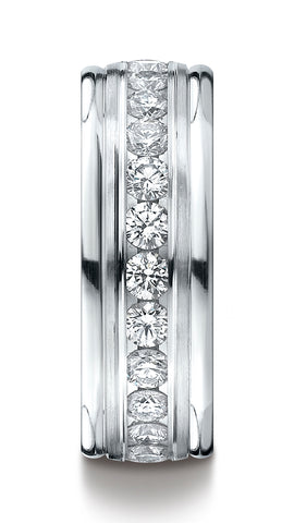 Benchmark-Platinum-8mm-Comfort-Fit-Channel-Set-12-Stone-Diamond-Eternity-Wedding-Band--.96Ct--Size-4.5--RECF518516PT04.5