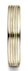 Benchmark-18K-Yellow-Gold-4mm-Comfort-Fit-Satin-Finish-and-Round-Edge-Carved-Design-Band--Size-4.5--RECF5418018KY04.5
