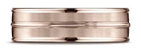 Benchmark-14k-Rose-Gold-7mm-Comfort-Fit-Satin-Finished-and-Round-Edge-Carved-Design-Band--Size-4.25--RECF5718014KR04.25