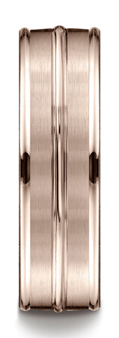 Benchmark-14k-Rose-Gold-7mm-Comfort-Fit-Satin-Finished-and-Round-Edge-Carved-Design-Band--Size-4.5--RECF5718014KR04.5