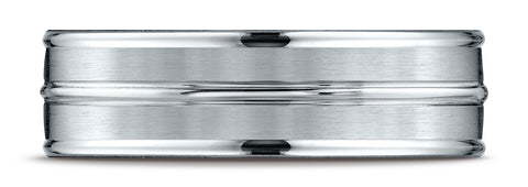Benchmark-18k-White-Gold-7mm-Comfort-Fit-Satin-Finished-and-Round-Edge-Carved-Design-Band--Size-4.25--RECF5718018KW04.25