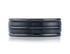 Benchmark-Ceramic-8-mm-Comfort-Fit-Satin-Finished-High-Polished-Center-&-Round-Edge-Design-Band--Sz-6.5--RECF58180CM06.5