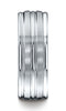 Benchmark-Palladium-8mm-Comfort-Fit-Satin-Finished-and-Round-Edge-Carved-Design-Wedding-Band--Size-4.5--RECF58180PD04.5