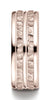 Benchmark-14K-Rose-Gold-8mm-Comfort-Fit-Hammer-Finished-and-Round-Edge-Carved-Design-Band--Size-4.5--RECF5818514KR04.5