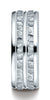 Benchmark-Palladium-8mm-Comfort-Fit-Hammer-Finished-and-Round-Edge-Carved-Design-Wedding-Band--Size-4.5--RECF58185PD04.5