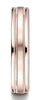 Benchmark-14K-Rose-Gold-4mm-Comfort-Fit-Satin-Finish-Center-w/-a-Round-Edge-and-Milgrain-Band--Size-4.5--RECF7401S14KR04.5