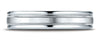 Benchmark-18K-White-Gold-4mm-Comfort-Fit-Satin-Finish-Center-w/-a-Round-Edge-and-Milgrain-Band--Size-4.25--RECF7401S18KW04.25