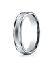 Benchmark-18K-White-Gold-4mm-Comfort-Fit-Satin-Finish-Center-w/-a-Round-Edge-and-Milgrain-Band--Size-4--RECF7401S18KW04