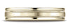 Benchmark-18K-Yellow-Gold-4mm-Comfort-Fit-Satin-Finish-Center-w/-a-Round-Edge-and-Milgrain-Band--Size-4.25--RECF7401S18KY04.25